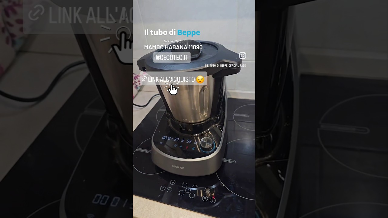 Cucinare non &egrave; mai stato cosi facile con Mambo Habana 11090 by @cecotecitalia #cooking #home
