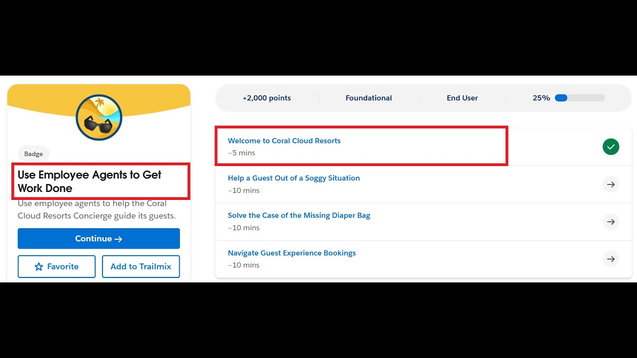 Welcome to Coral Cloud Resorts | Use Employee Agents to Get Work Done | Salesforce