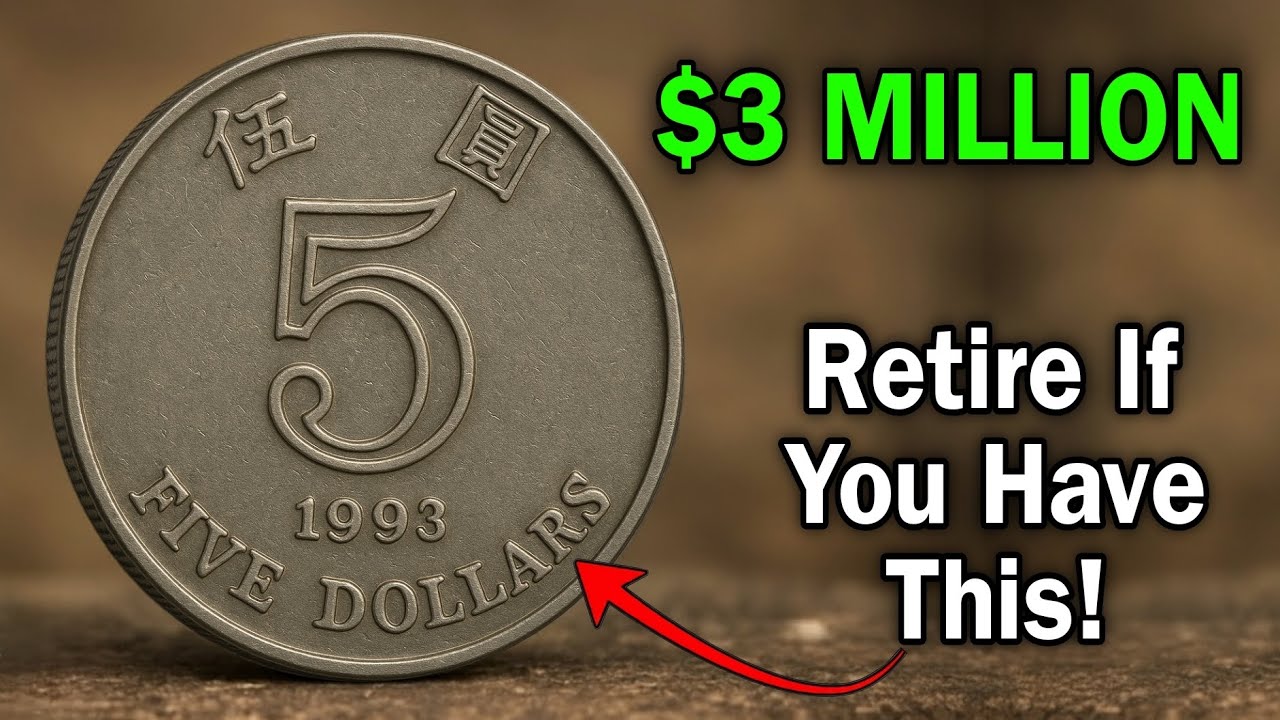 Hong Kong 5 Dollar Coins💰– The Most Valuable and Rarest Coins with a Shocking History!🤑