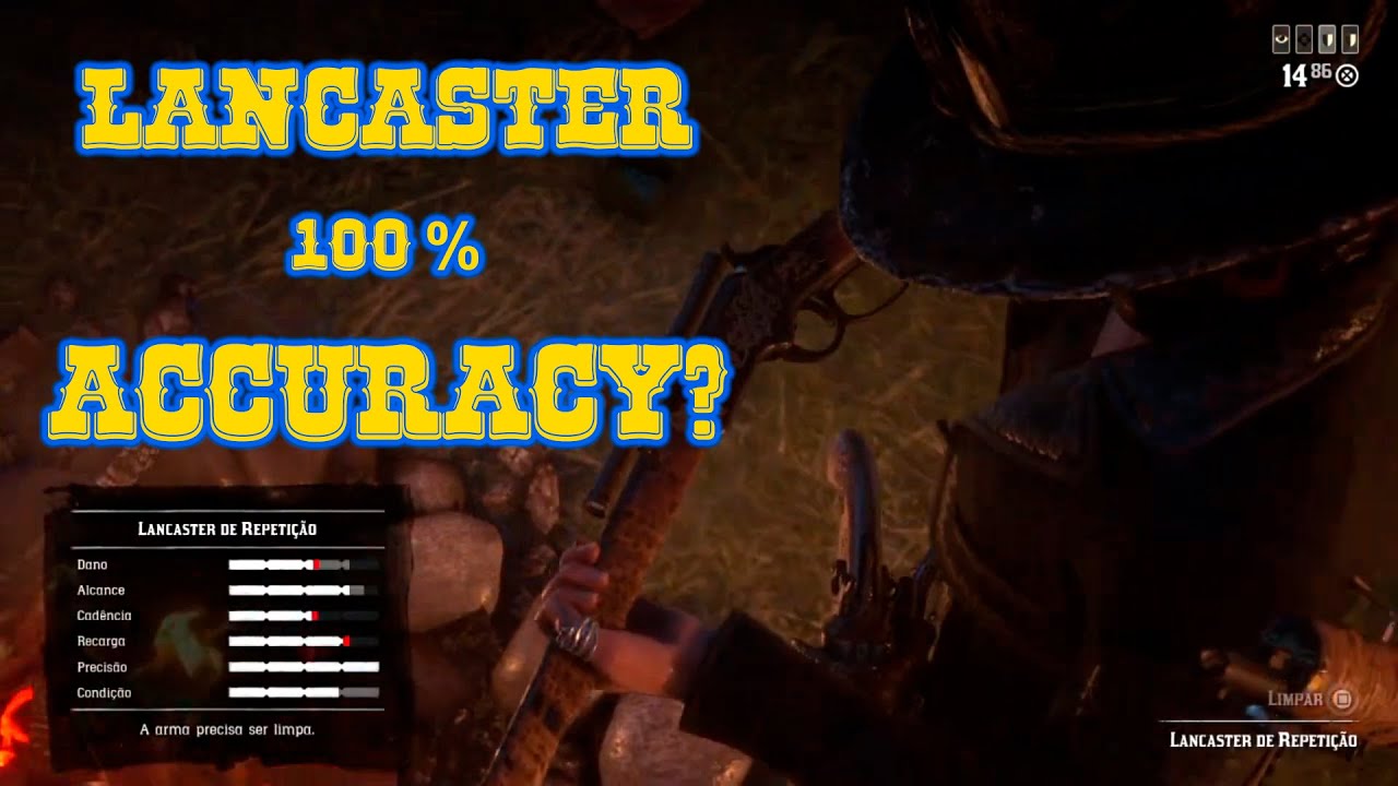 LANCASTER WITH 100% ACCURACY? SPLIT POINTS #rdo #rdr2 #reddeadonline