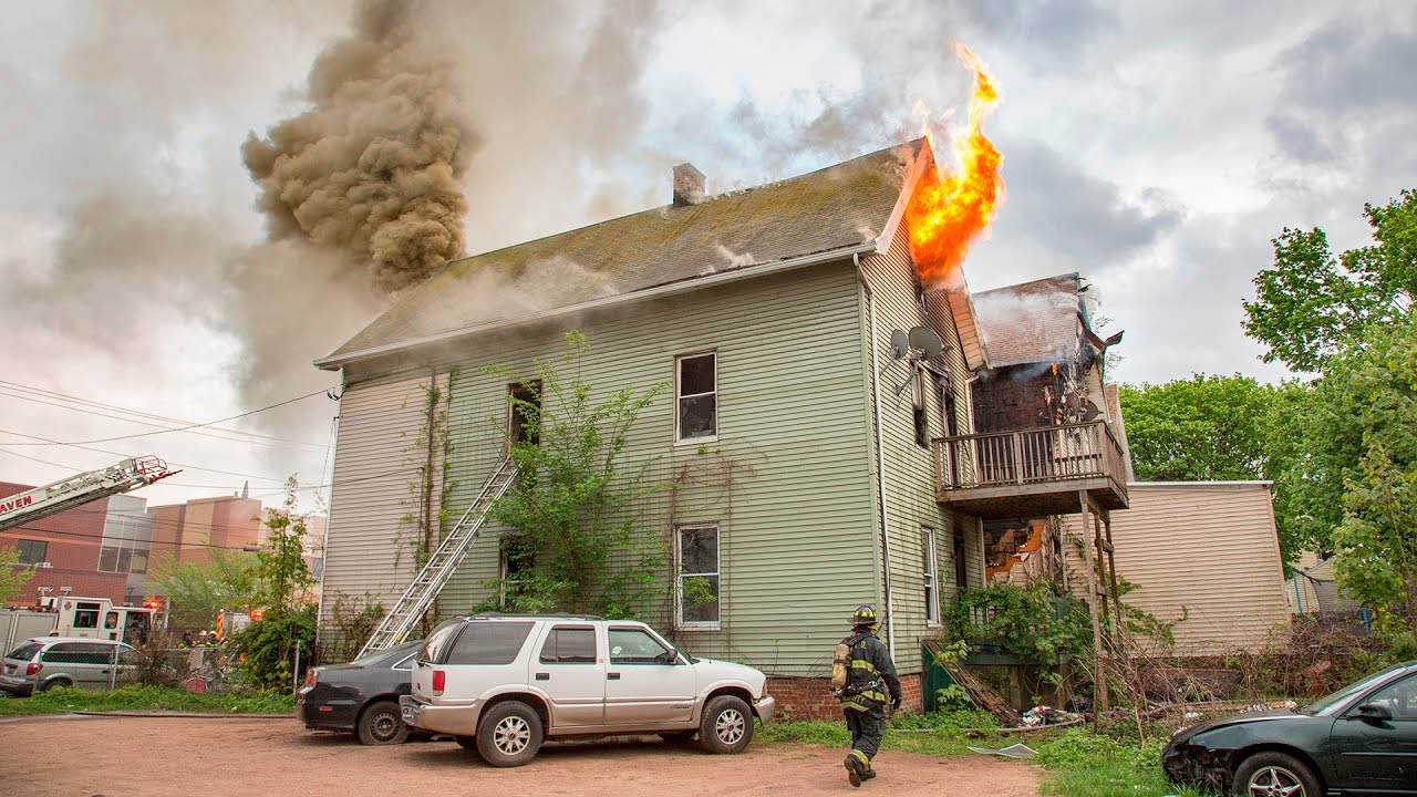 Blatchley Ave  2nd Alarm (New Haven, CT) 5/7/17