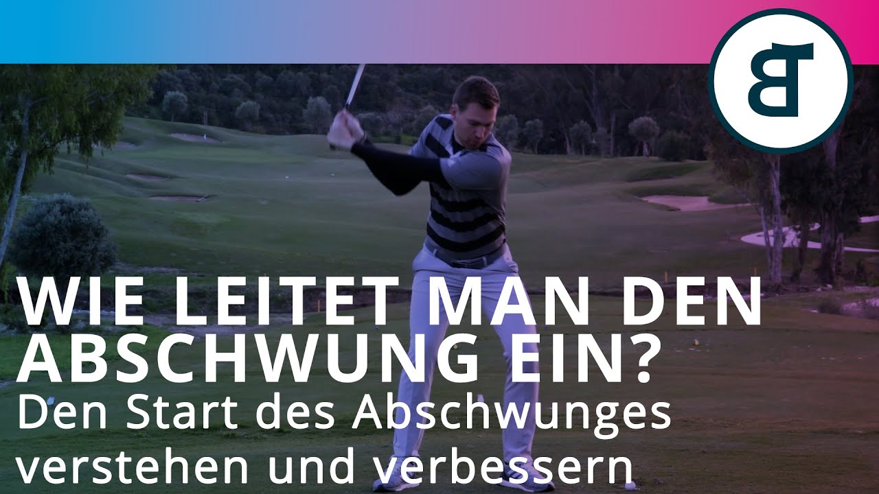 Wie leitet man den Abschwung für einen guten Ballkontakt ein - Golftechnik