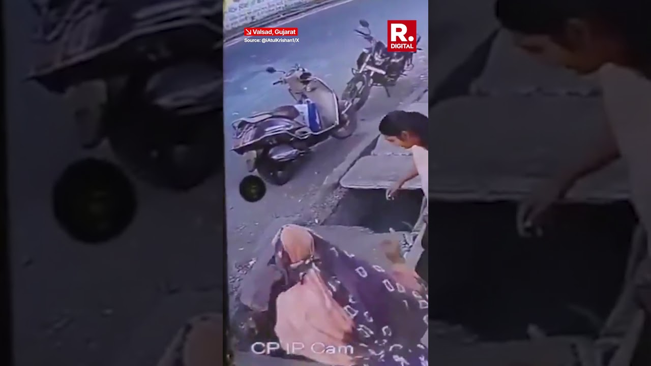 Man Falls Into Drain After Lid Collapses in Valsad
