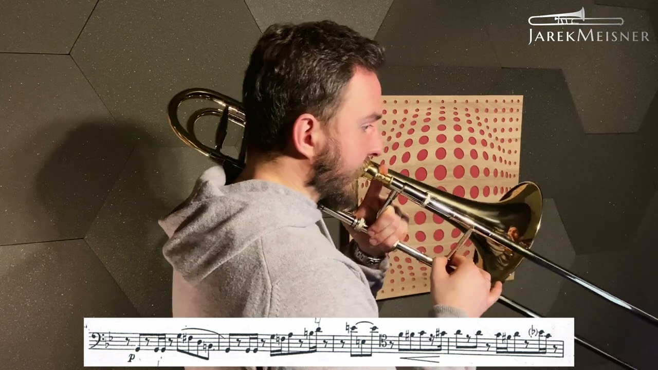 Marcel Bitsch - Etude no. 6/ Jarek Meisner / Trombone