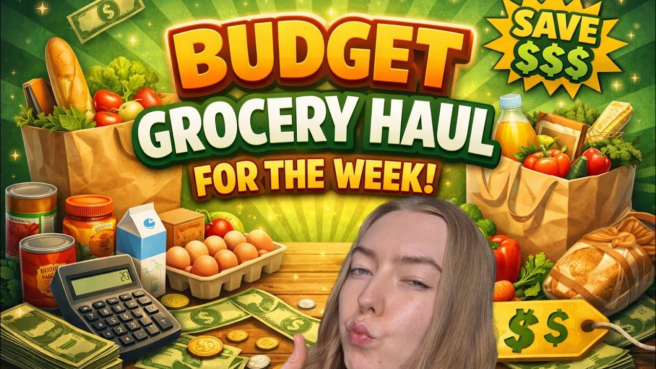 Cheap Grocery Haul for the Week | Budget Living Alone