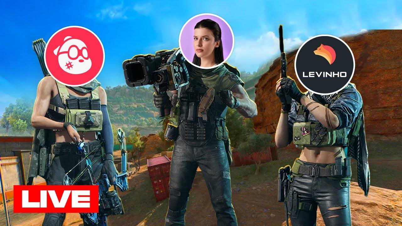 🔴 LEVINHO IS BACK | 🔴 #DELTAFORCEPARTNER #DELTAFORCEGAME #PUBGMOBILE