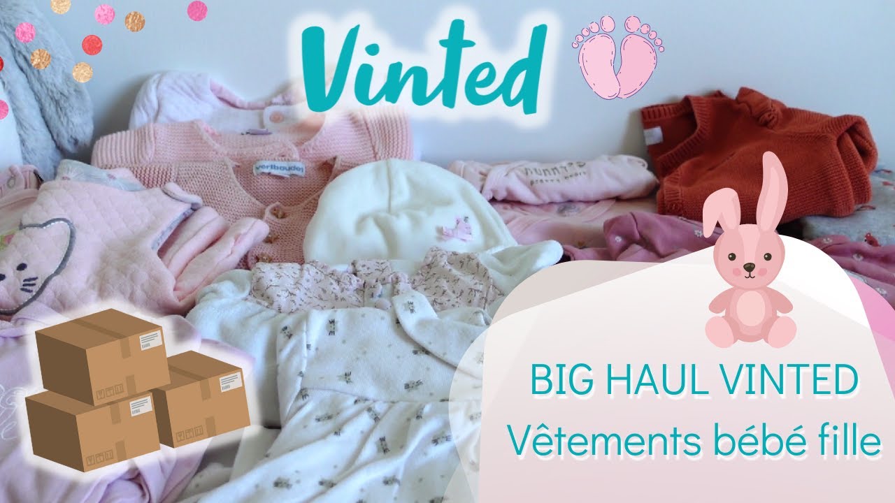 HAUL VINTED BÉBÉ FILLE (SES PREMIERS VÊTEMENTS)