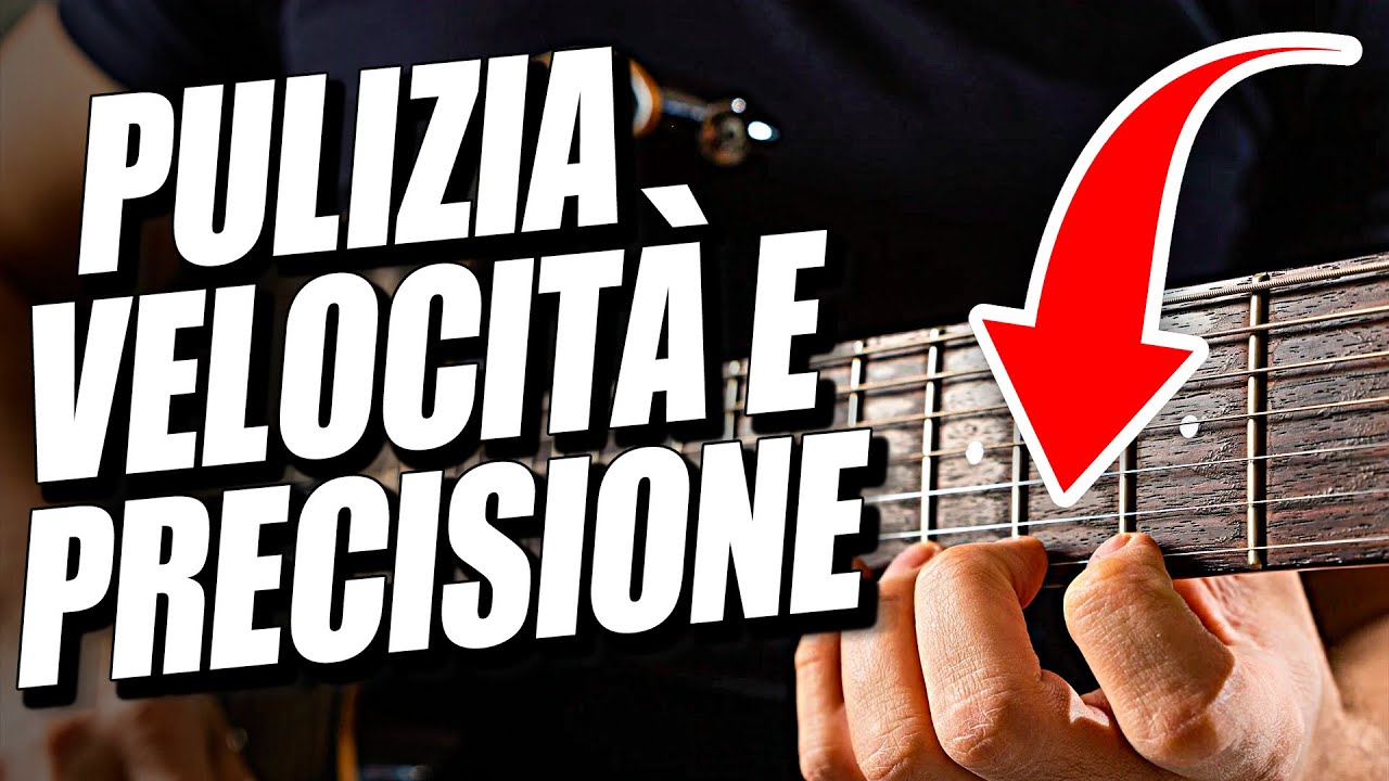 Come migliorare pulizia velocità e precisione| LEZIONI DI CHITARRA | IGGY DI SALVO