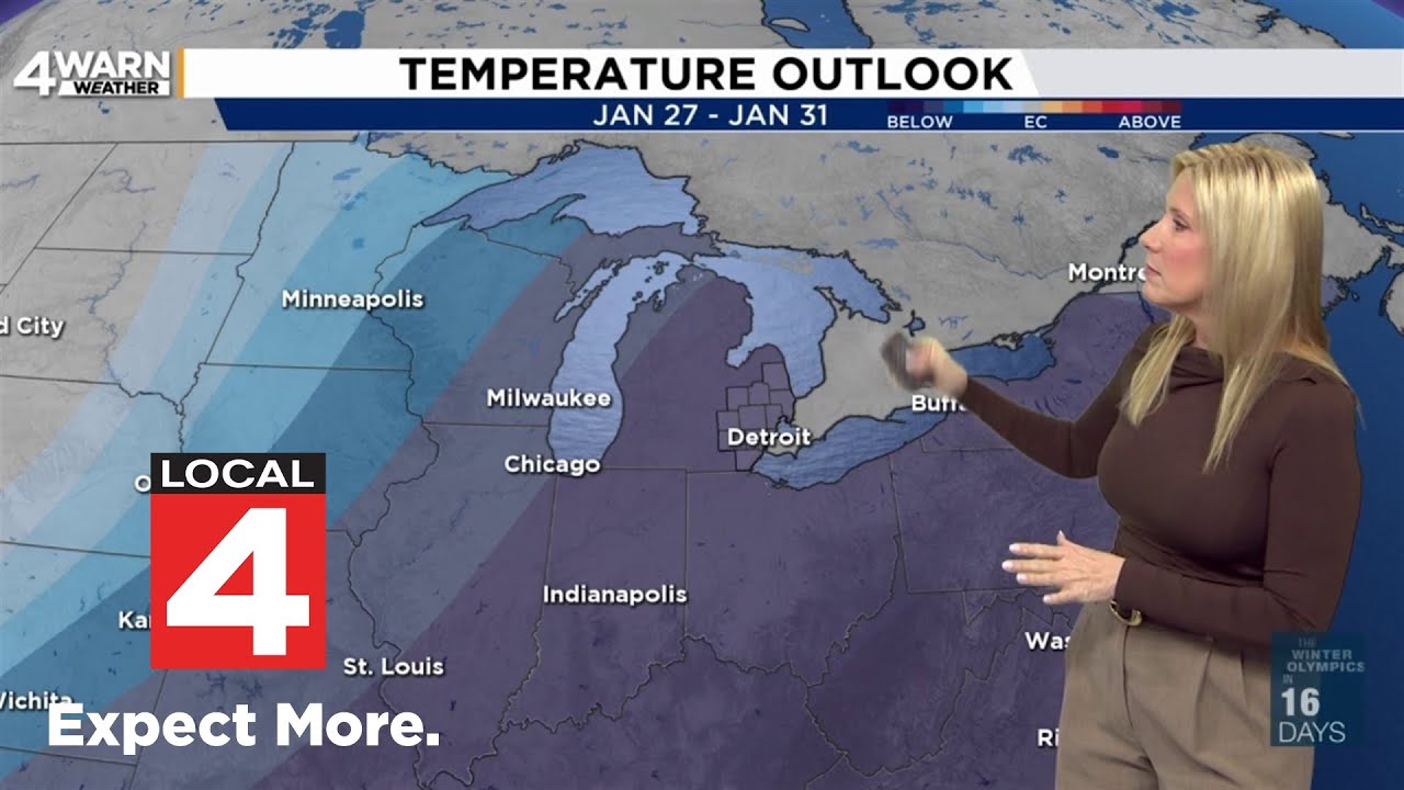 Metro Detroit weather forecast, Jan. 21, 2026  -- 11 p.m. Update