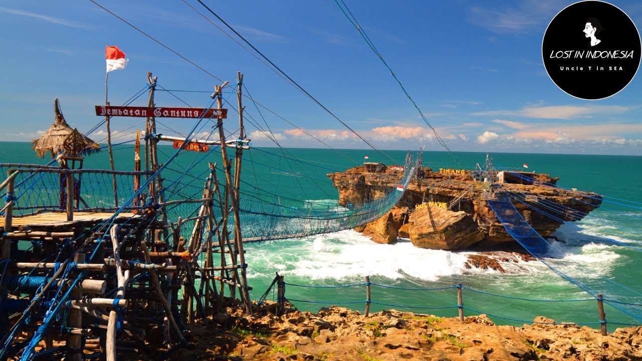 Yogyakarta tour EP3 Pantai Timang (Timang Beach)