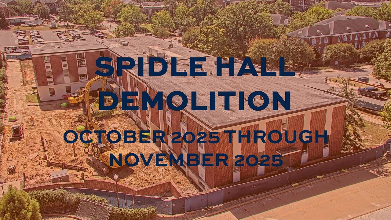 Spidle Hall full demolition!