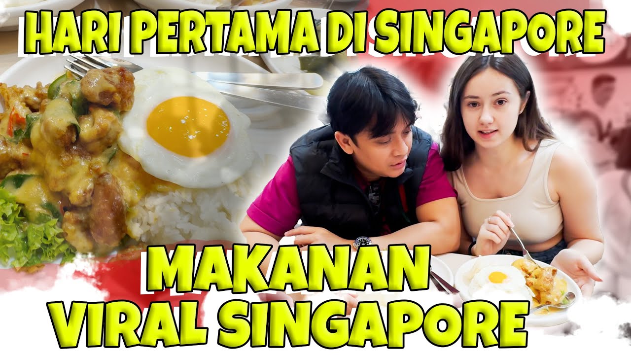 BILLY DAN VIKA KULINER KE SINGAPORE MAKAN SALTED EGG !!