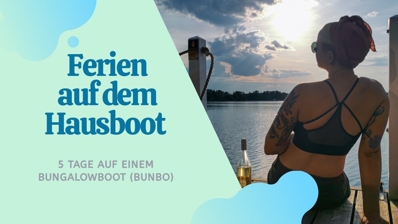 Ferien auf dem Hausboot - 5 Tage auf dem Bungalowboot
