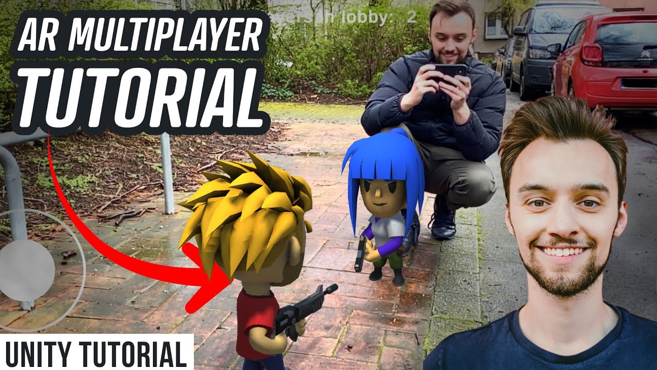 Build a cross platform AR Multiplayer game (Unity & Lightship full tutorial)