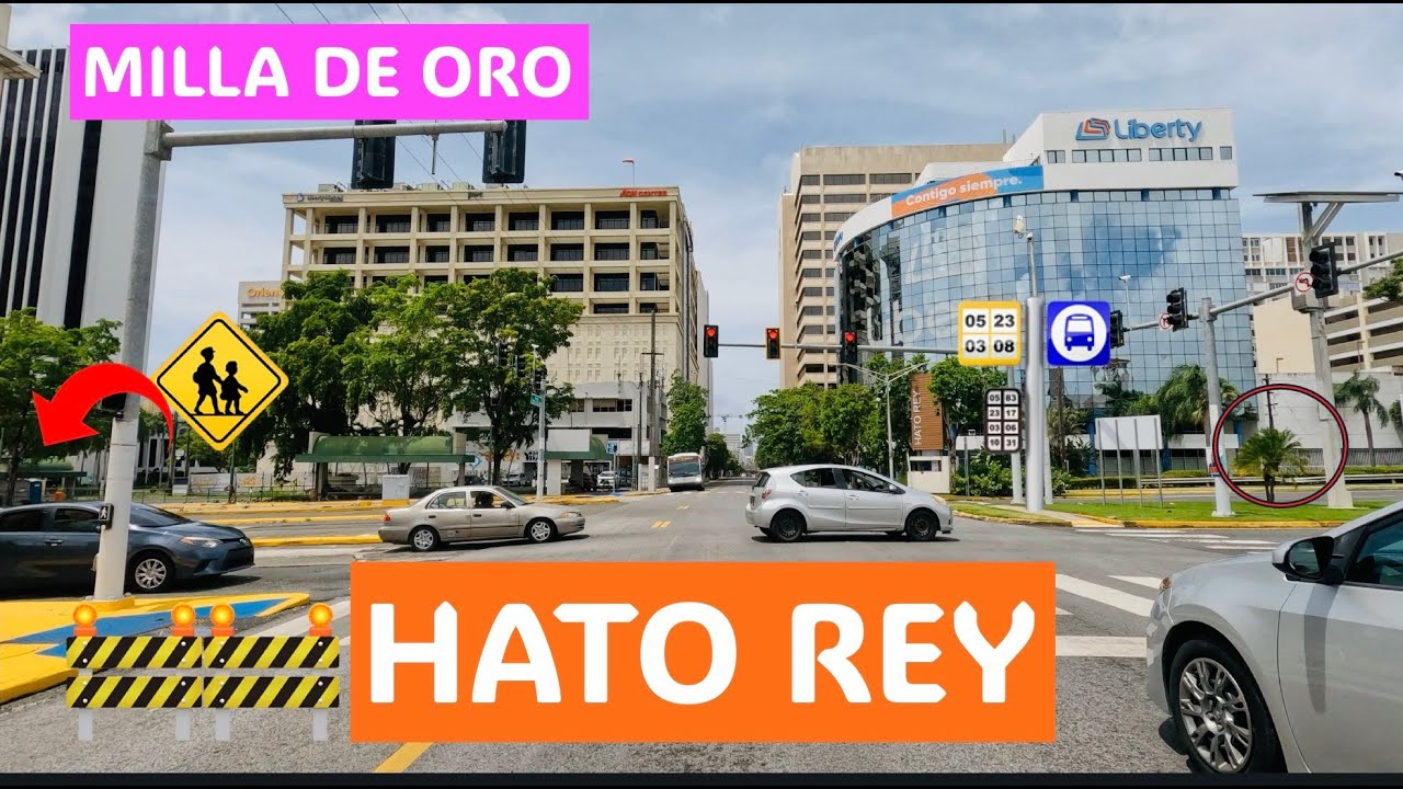 🚙Driving around Hato Rey San Juan Puerto Rico 4K🚥