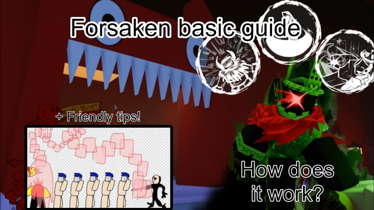 Forsaken Basic guide - Tips, how killers/survivors work, Stamina tips and more