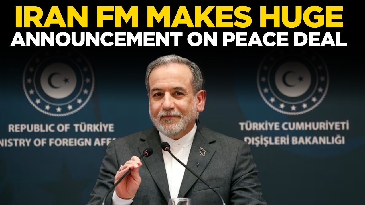 BREAKING NEWS LIVE: Iran FM Makes Huge Announcement On Peace Deal | World Leaders Stuns | Watch LIVE