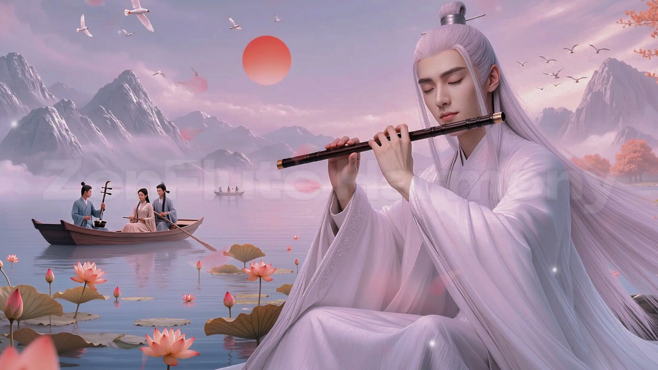 Chinese Zen Music🌿Calm Bamboo Flute, Erhu & Guzheng | Soothing Ambient Music #flute #relaxingmusic