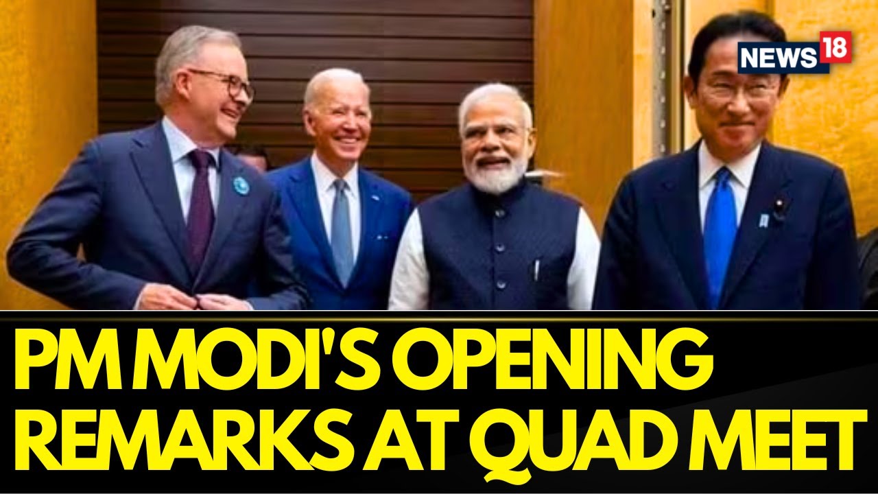 Quad Meeting | PM Modi's Opening Remarks At QUAD Leaders Meeting On The Sidelines Of G7 Summit