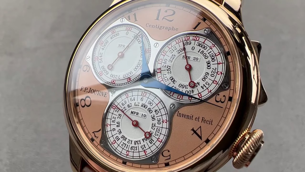 F.P. Journe Centigraphe Souverain F.P. Journe Watch Review | S-CT G 40 A GO