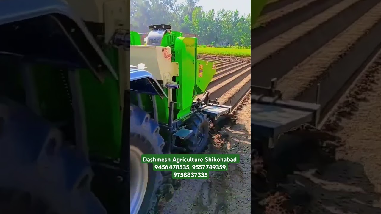 #RamaJandu #potatoplanter #automaticpotatoplanter #farming #machine #kheti #machine #shikohabad #yt