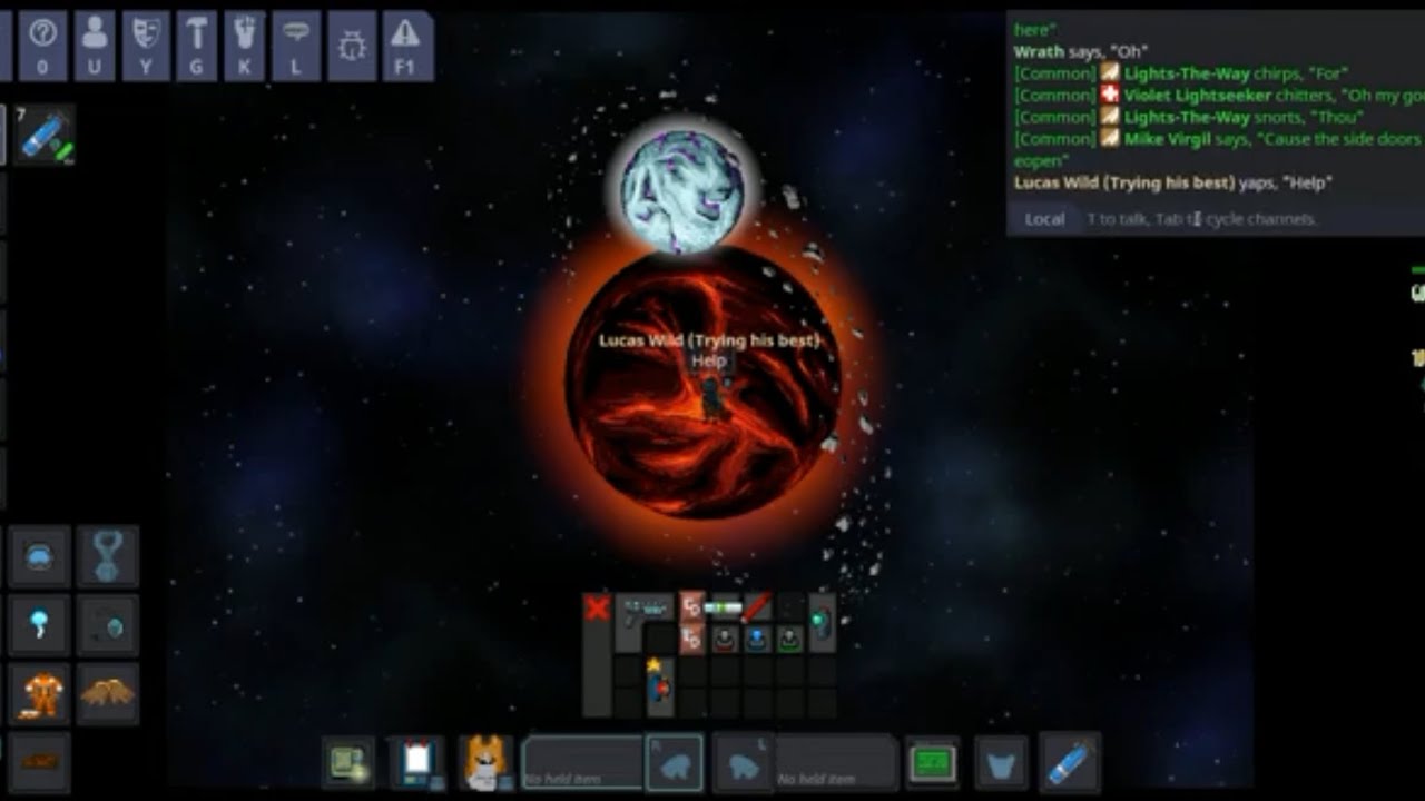 SS14 Drifting off into space....