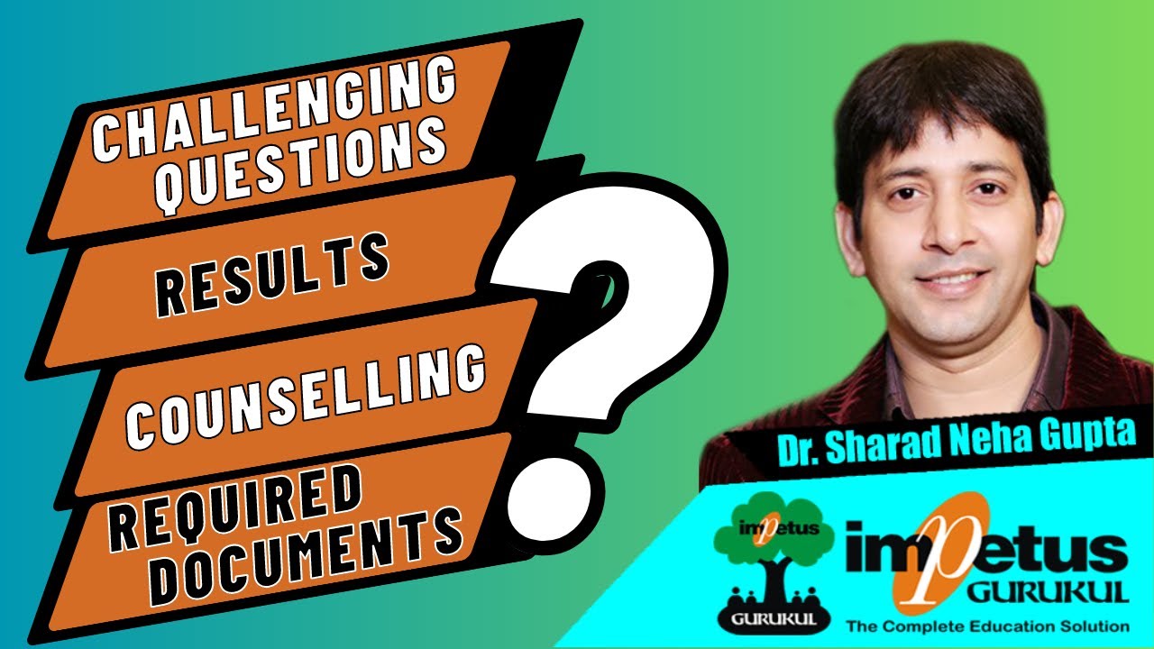 NIMCET challenging questions | NIMCET Results | NIMCET Counselling | NIMCET Required Documents