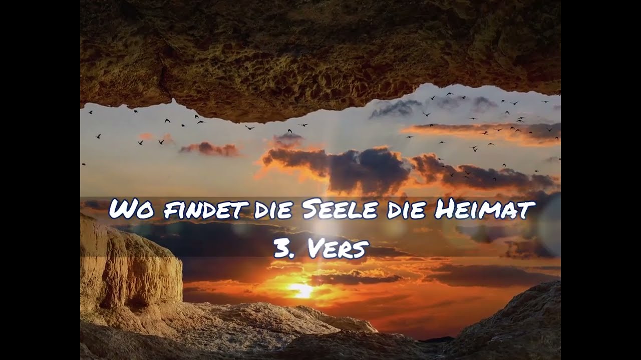 Wo findet die Seele die Heimat (3.Vers) --  Festliches Konzert, Stuttgart 1988 -- NAK-Chor