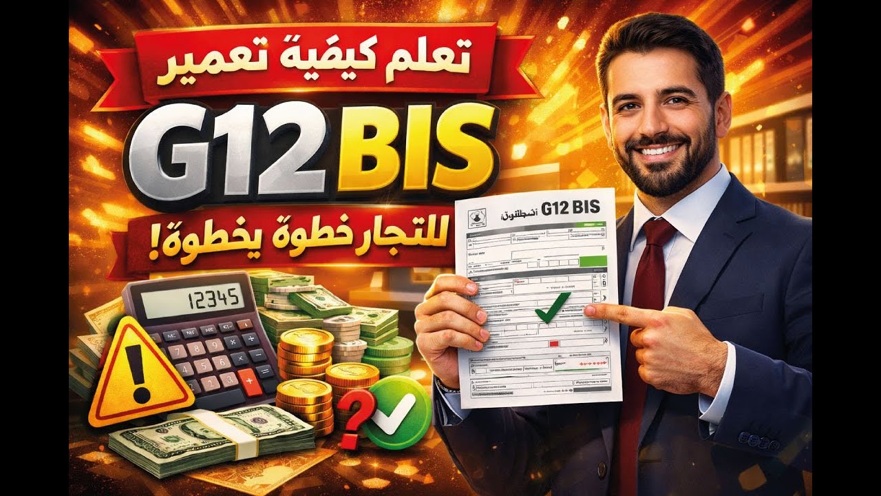 مهم جدا للتجار  تعلم كيفاش تعمر G12BIS وحدك بكل سهولة