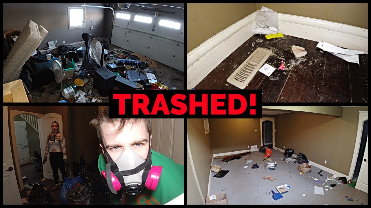TRASHED $600,000 Foreclosed House Clean Out - HUGE Transformation!