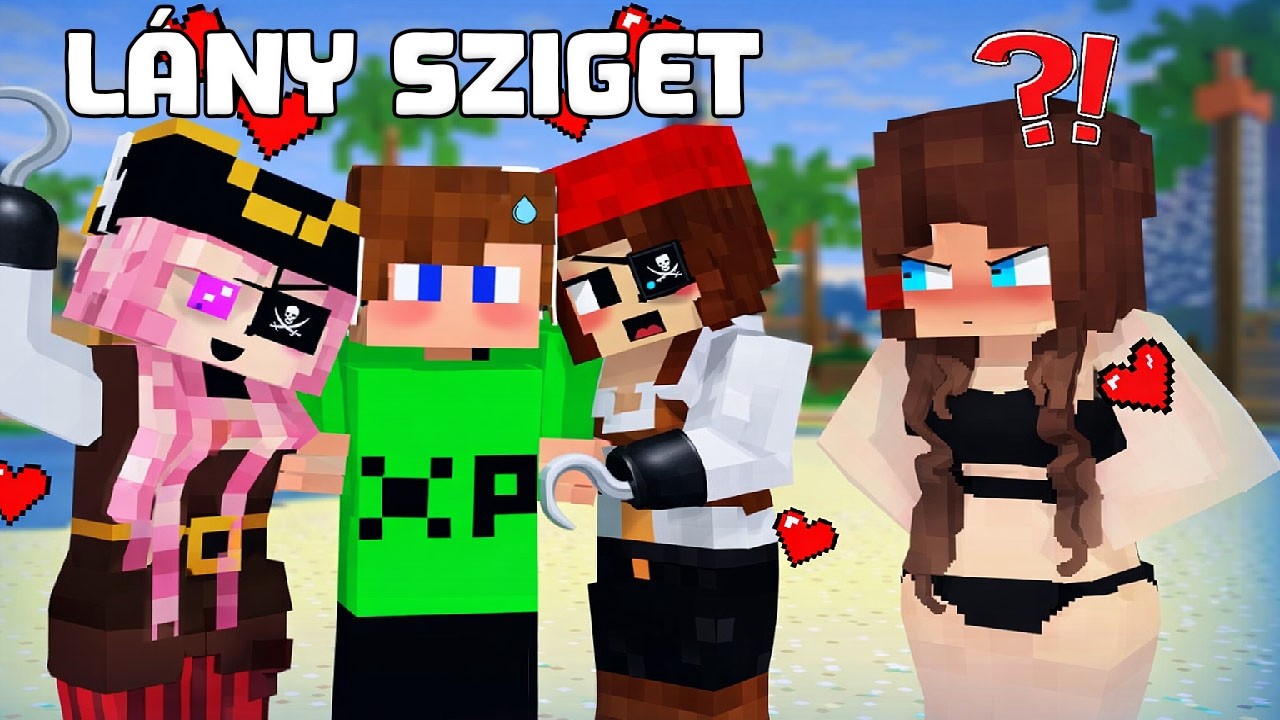 LAKATLAN L&Aacute;NY SZIGETEN RAGADT XP A MINECRAFT-BAN! 😱
