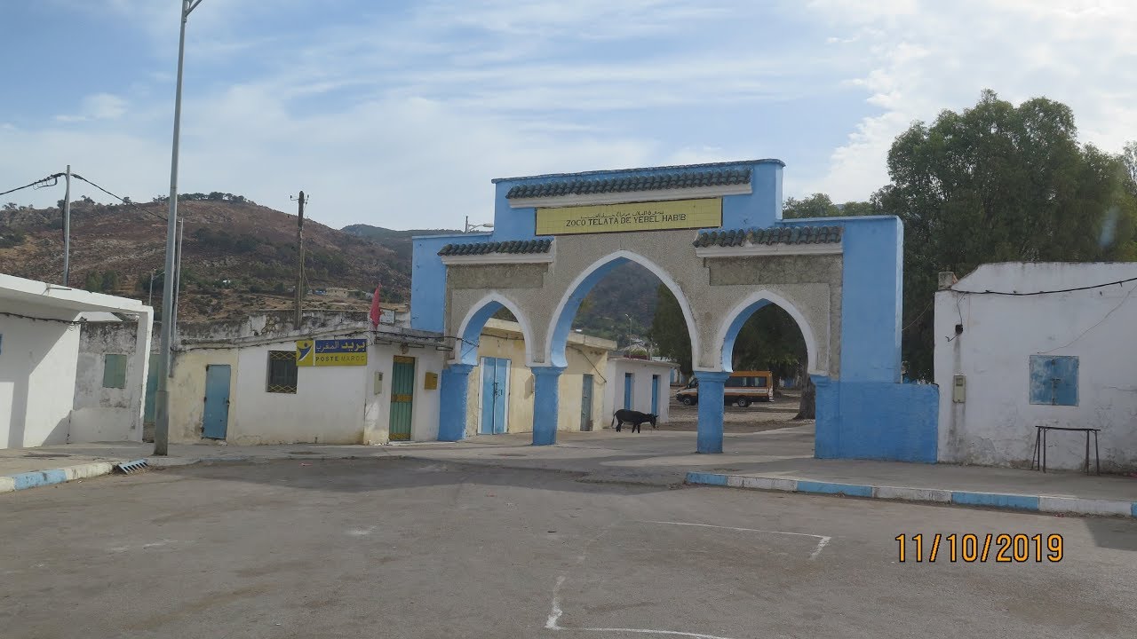 من كروشي بلانكو الى جبل حبيب عبر الطريق الجهوية 417 اقليم تطوان11 10 2019 jbel lahbib tetouan