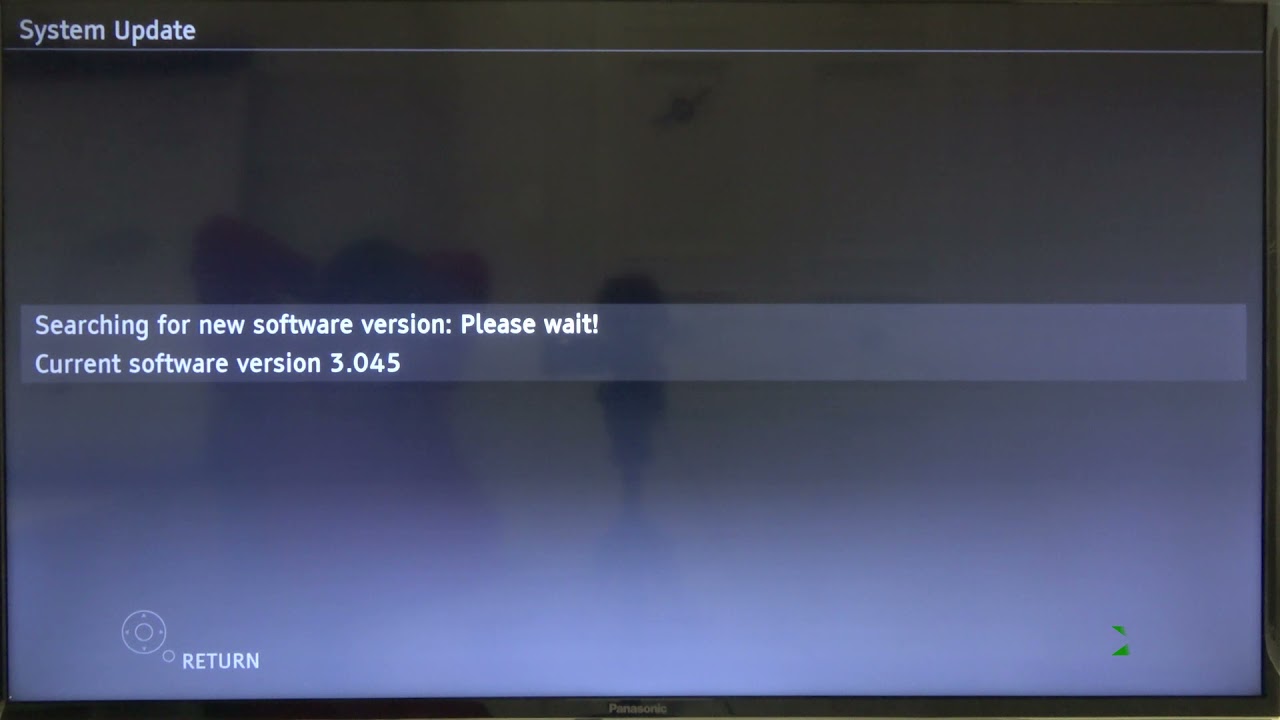 Как обновить PANASONIC TV TX-40FS500 40-дюймовый Смарт ТВ - Проверьте новое ПО на Panasonic TV
