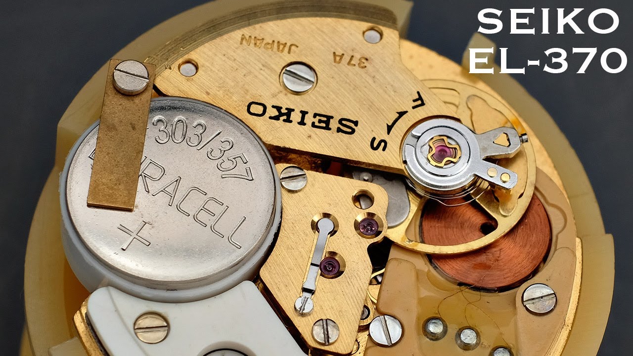 Seiko EL-370 Electronic Watch Movement