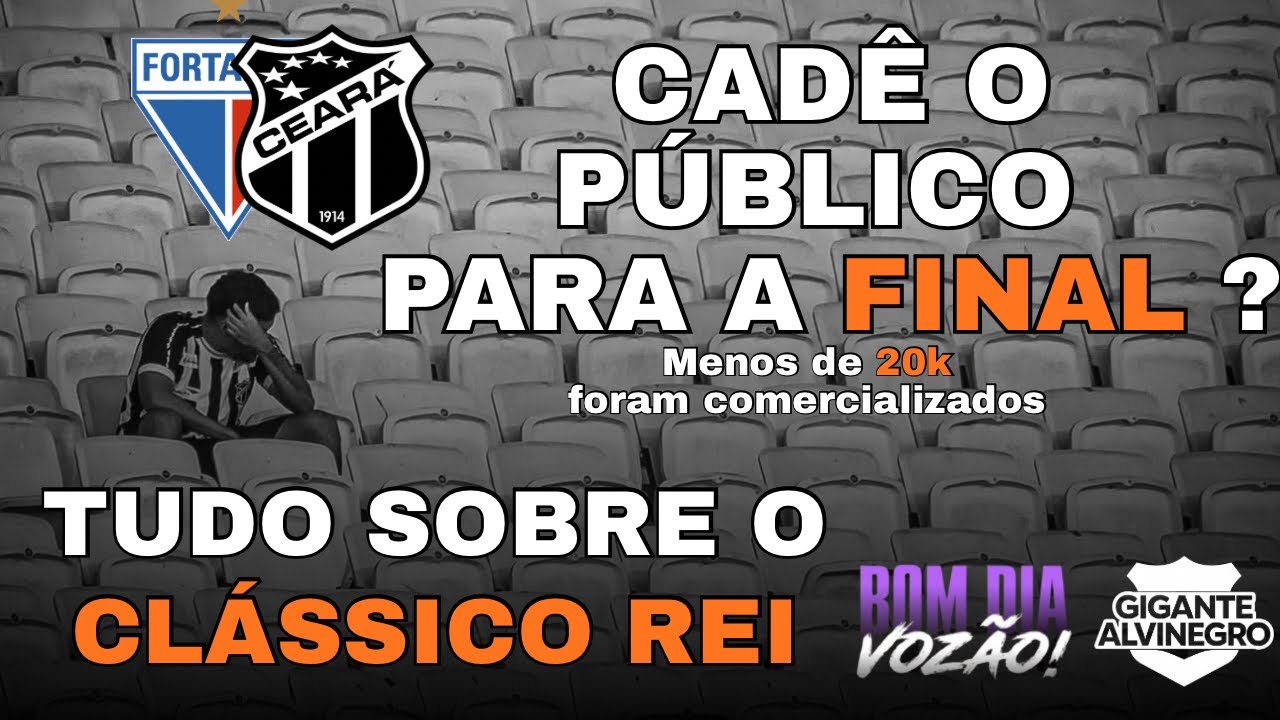🚨ACABOU O INTERESSE NO ESTADUAL ? |PÚBLICO ABAIXO DE 20 MIL| ESCALAÇÕES E MAIS PRO CLÁSSICO REI 
