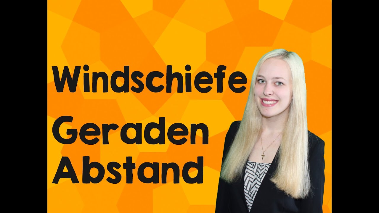 Abstand windschiefer Geraden