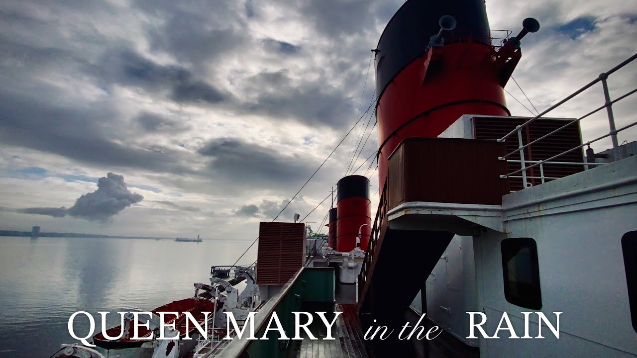 Overnight On The Queen Mary | WHILE IT’S RAINING!