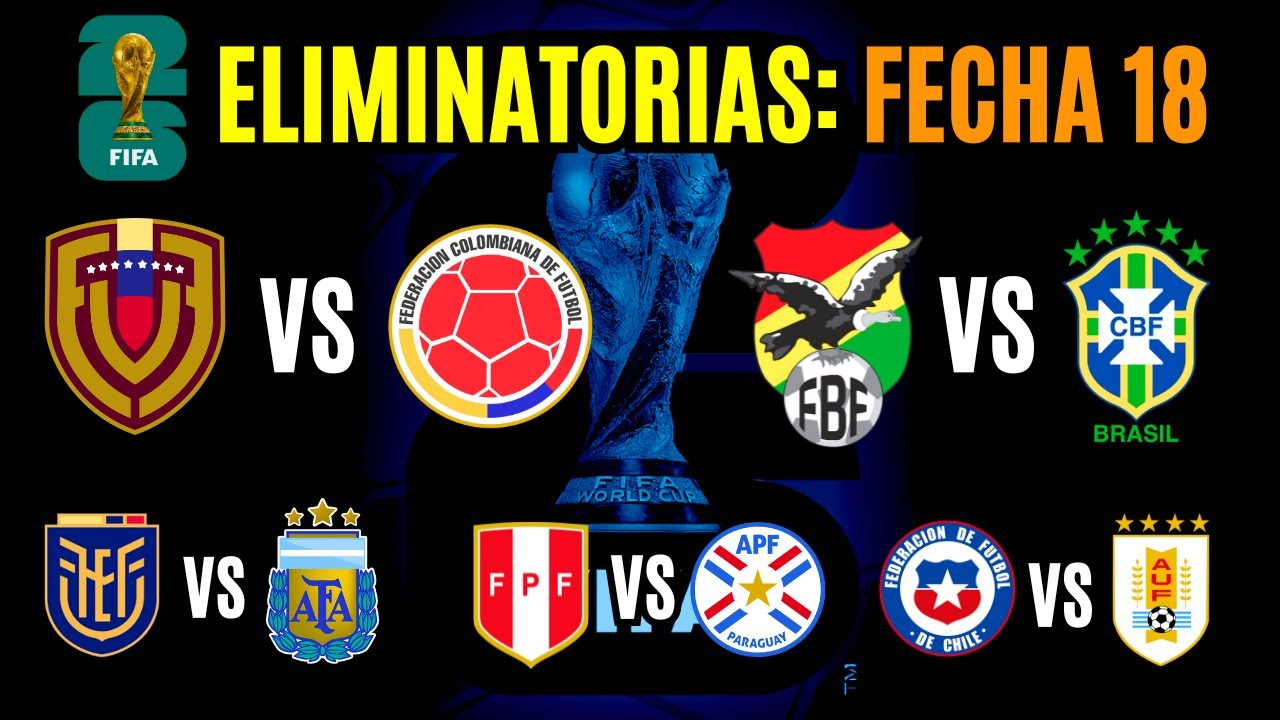FECHA 18 Eliminatorias 2026 ¿Quiénes son los FAVORITOS para ganar?