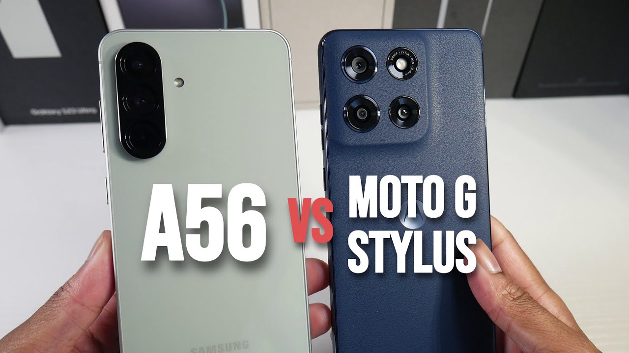 Moto G Stylus (2025) VS Samsung Galaxy A56 (Camera Comparison, PUBG & Display & Speed)