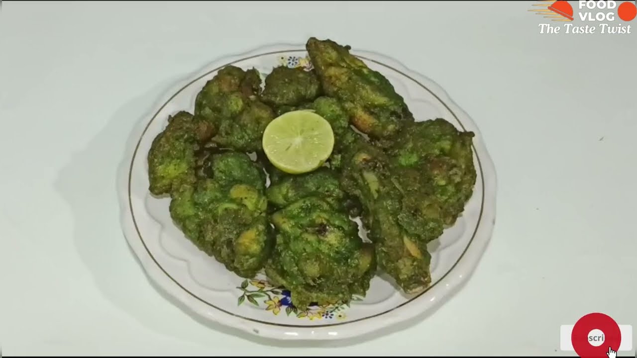 Delicous Green Chicken Fry Recipe | Spicy & Flavorful