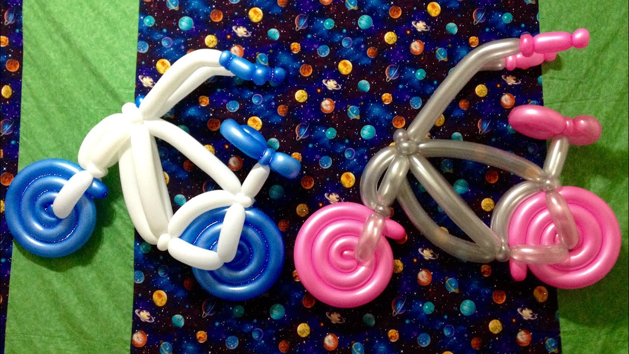 Урок по изготовлению велосипедов из воздушных шаров Deluxe Balloon Bicycles