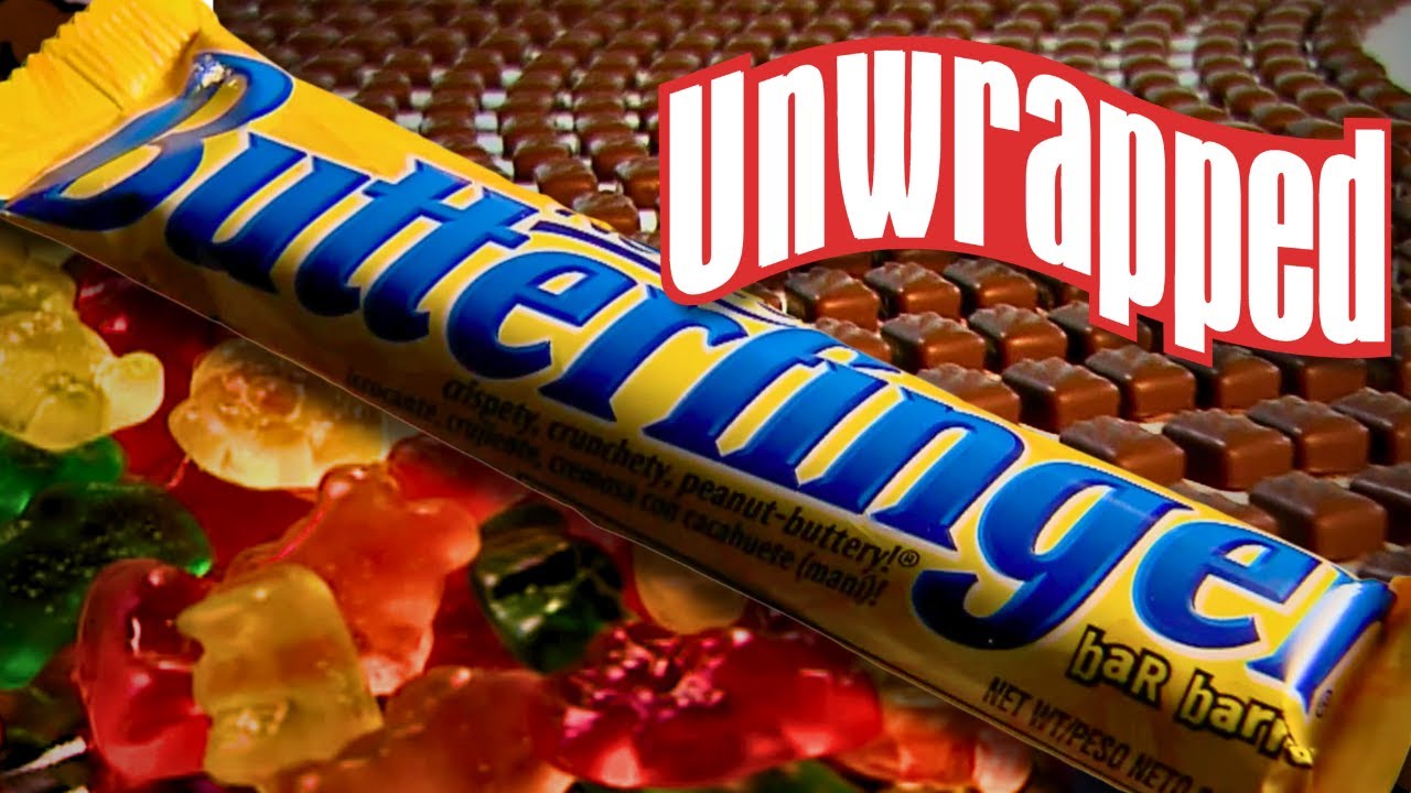 How Milky Way, Butterfinger, Baby Ruth & Other Classic Candies Are Made 🍫🍬🍭 | Unwrapped THROWBACK