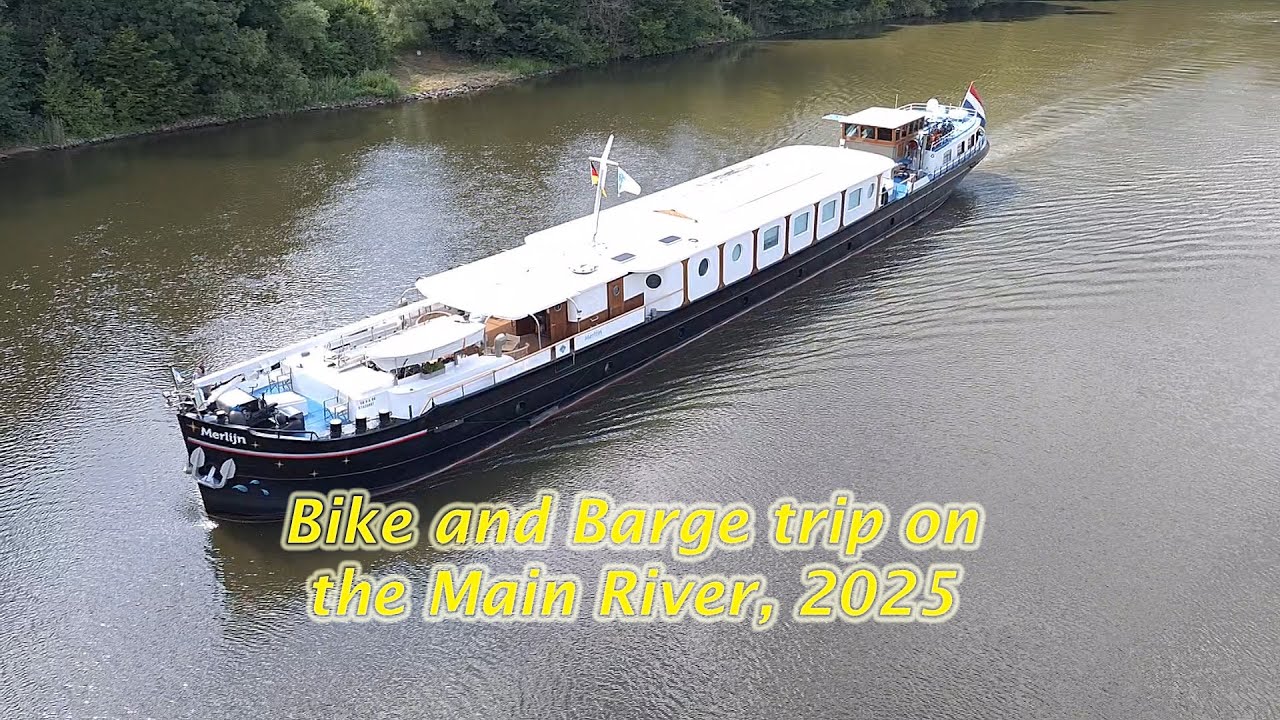 Bike and Barge trip on the Main River in Germany
