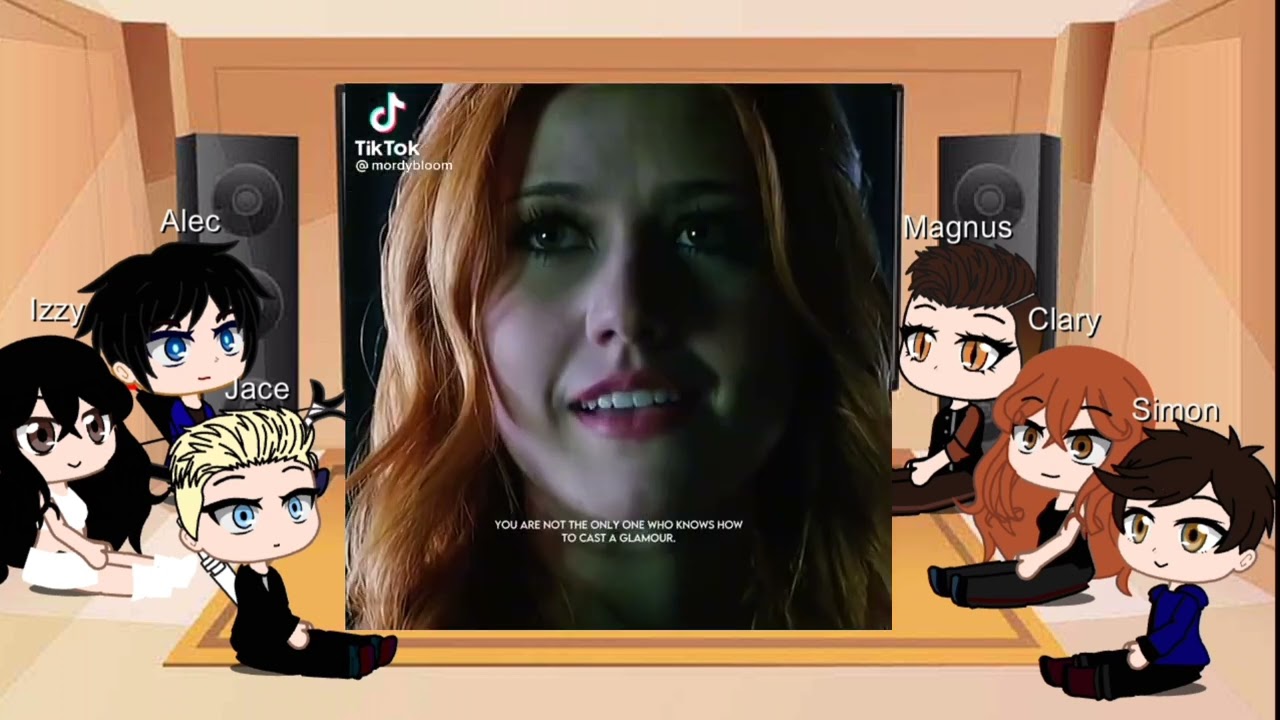 Shadowhunters react to Clary Fairchild (+ Clace)