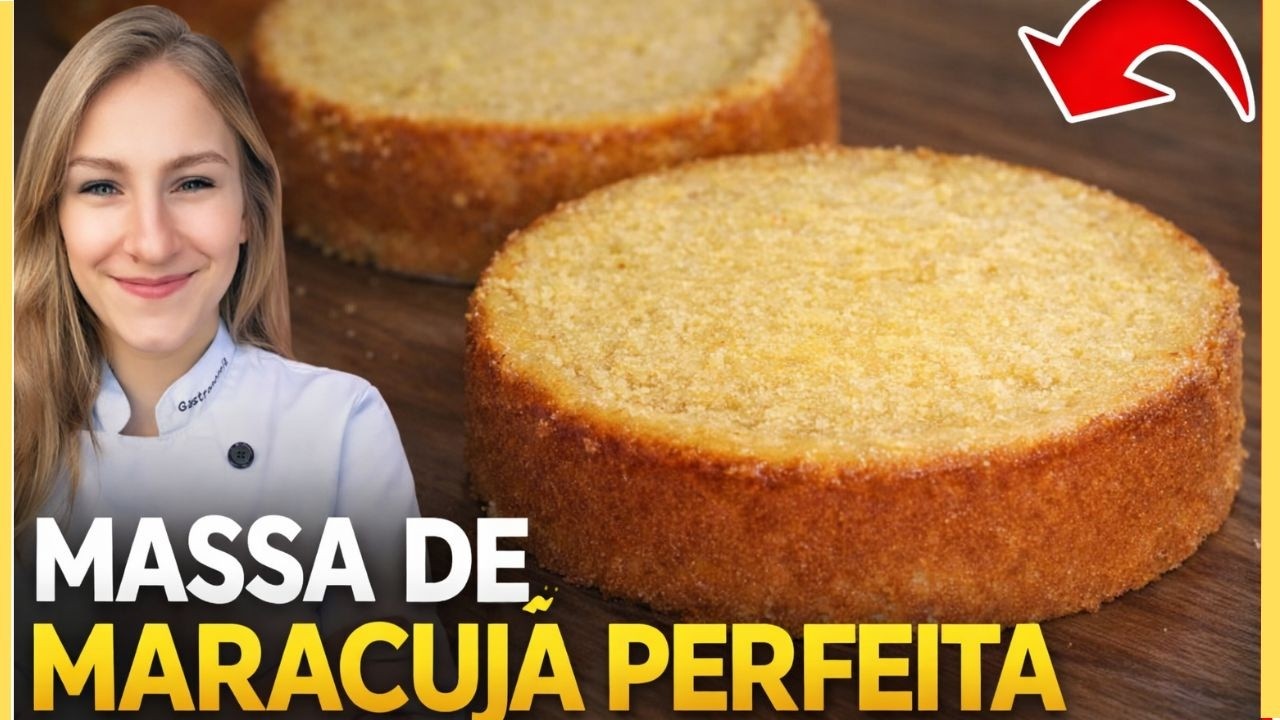 MASSA AMANTEIGADA DE MARACUJÁ | ANDRI OLEKSZECHEN