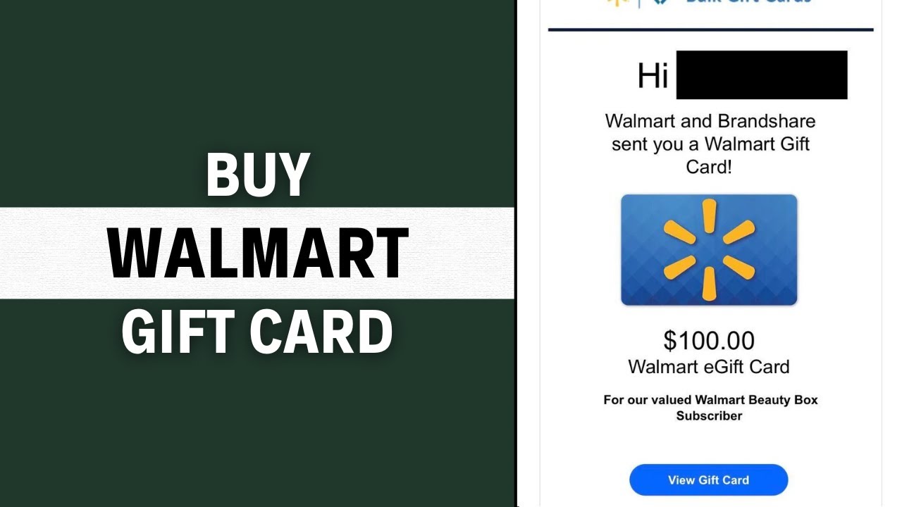 How to Buy Walmart Gift Card Online [STEP-BY-STEP]