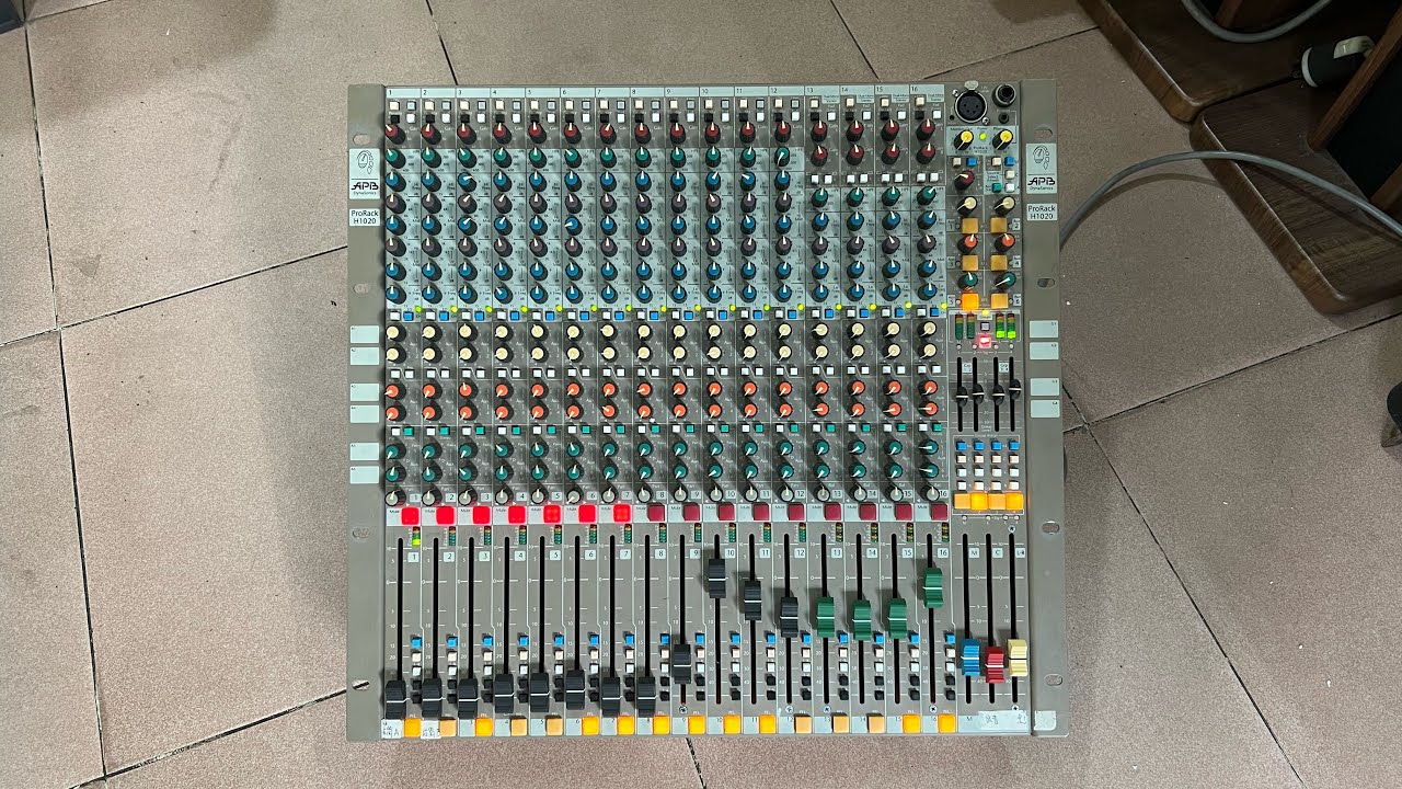 Mixer APB ProRack H1020 made usa , chiếc mixer super analog chất âm cực đỉnh
