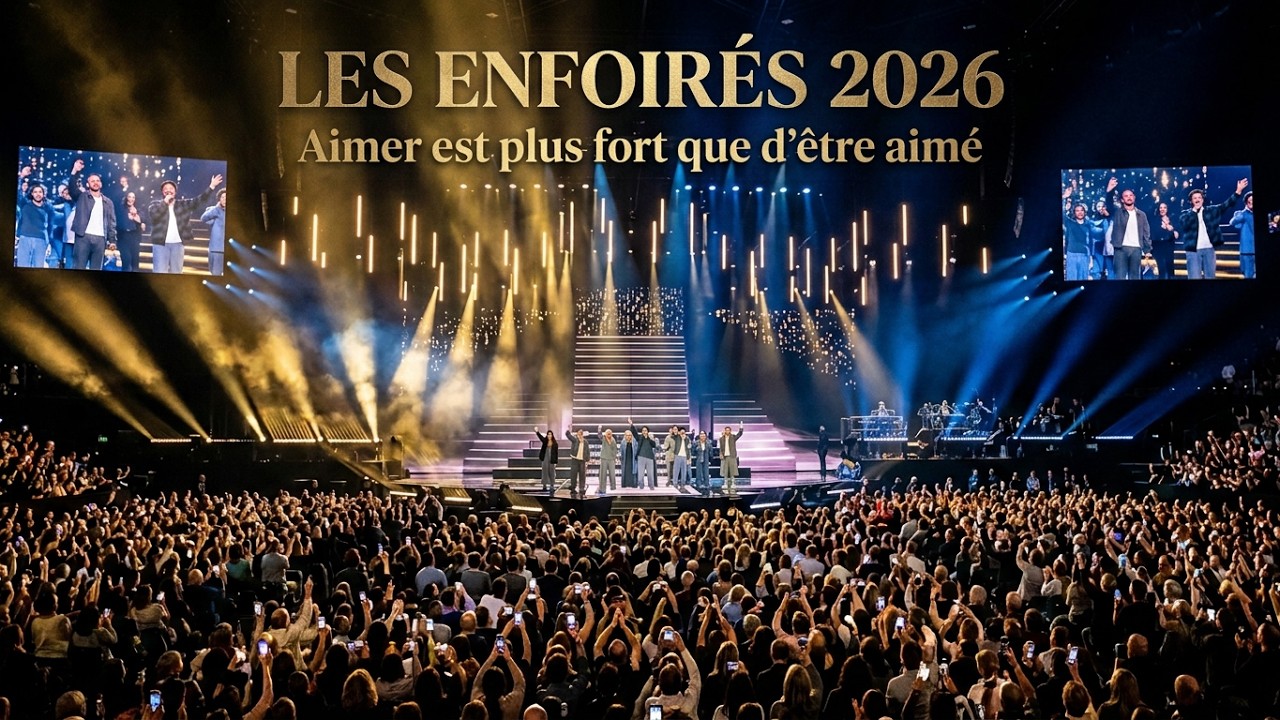 Les Enfoirés 2026 - Aimer est plus fort que d'être aimé - Accor Arena - Paris 2026