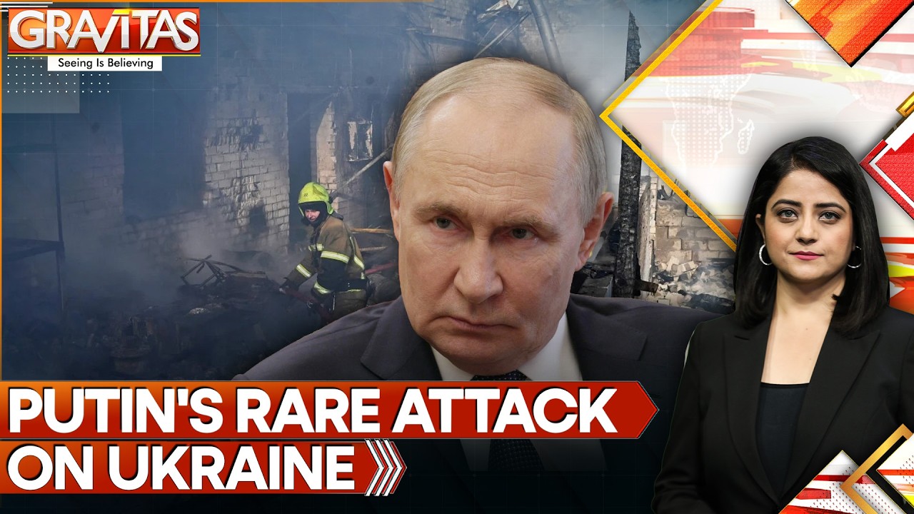 Russia-Ukraine War: Russian Drones Strike Kyiv in Rare Daytime Attack | GRAVITAS