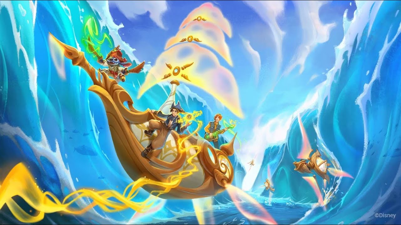 Набор Disney Lorcana Azurite Sea Booster pack
